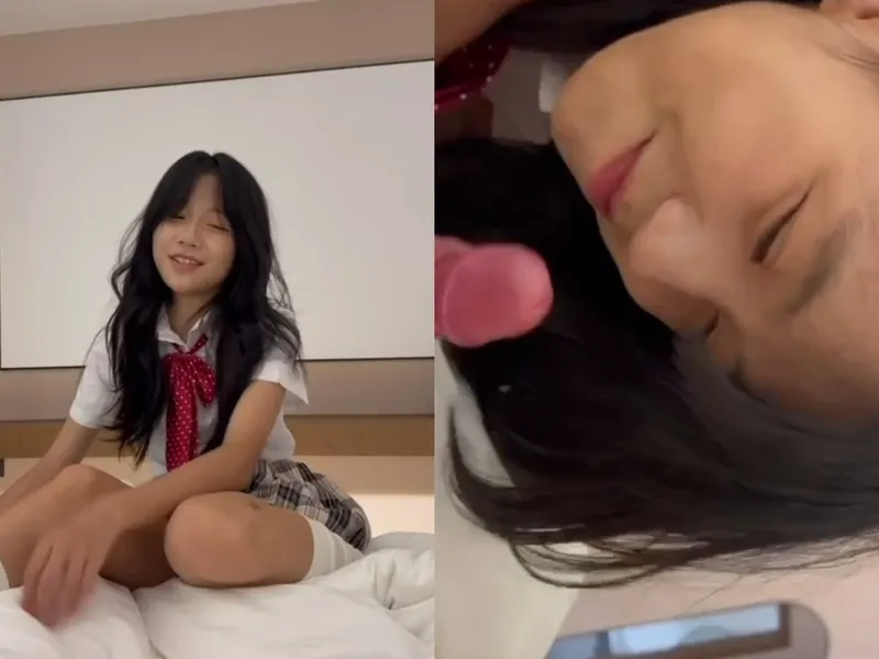 Em loli dễ thương mút dương vật biến em thành con em đào dâm dục p1